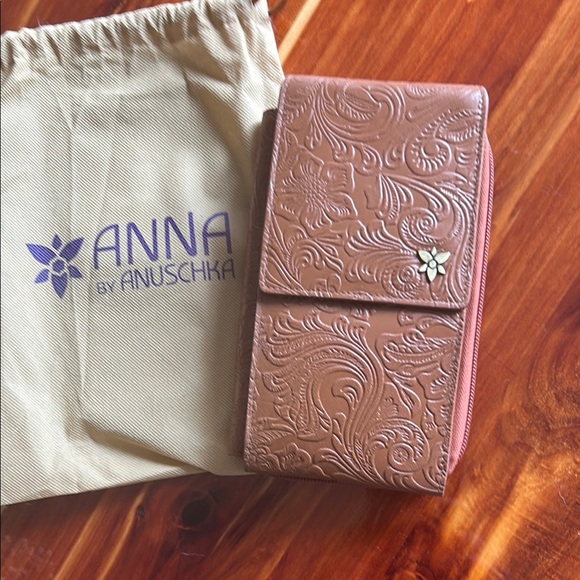 Anuschka Handbags - Anuschka Embossed Brown Wallet